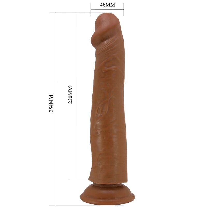 PRETTY LOVE - SHARIFE REALISTIC DILDO 25 CM MULATO