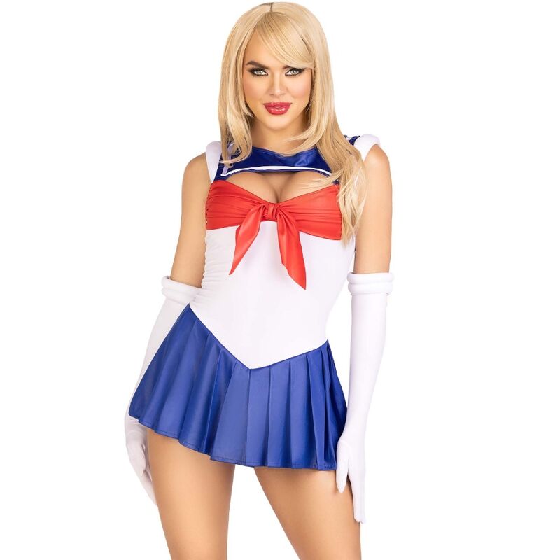 LEG AVENUE - SEXY SAILOR COSTUME MULTICOLOR S