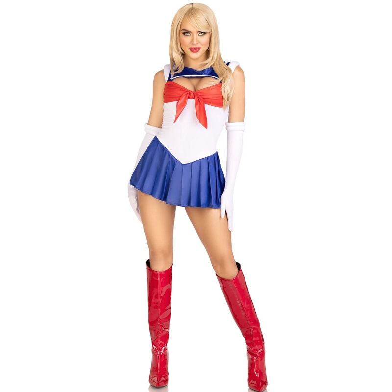 LEG AVENUE - SEXY SAILOR COSTUME MULTICOLOR S