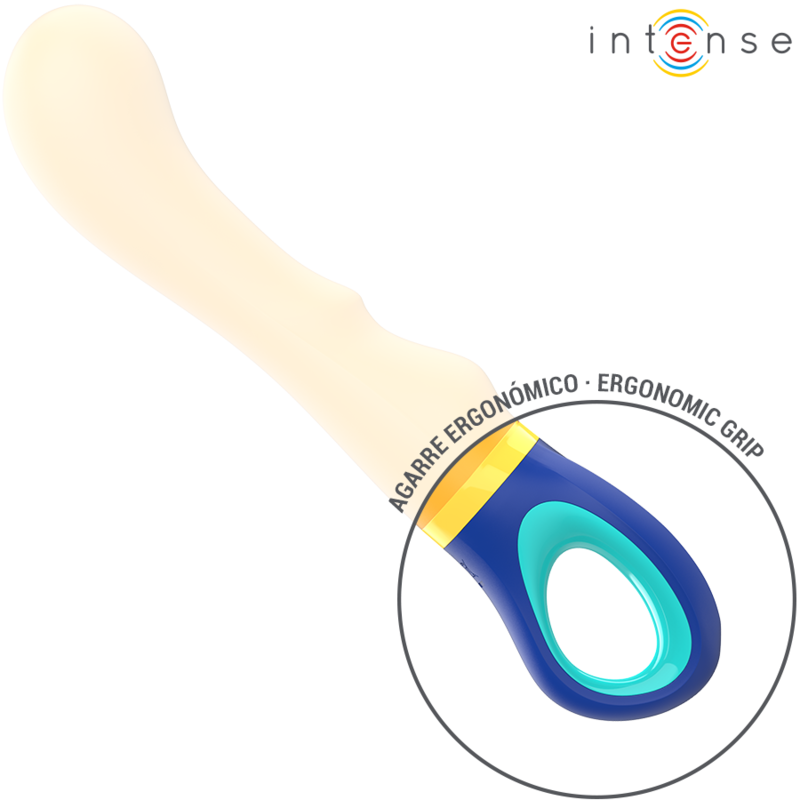 INTENSE - SHAGGY G-SPOT VIBRATOR YELLOW