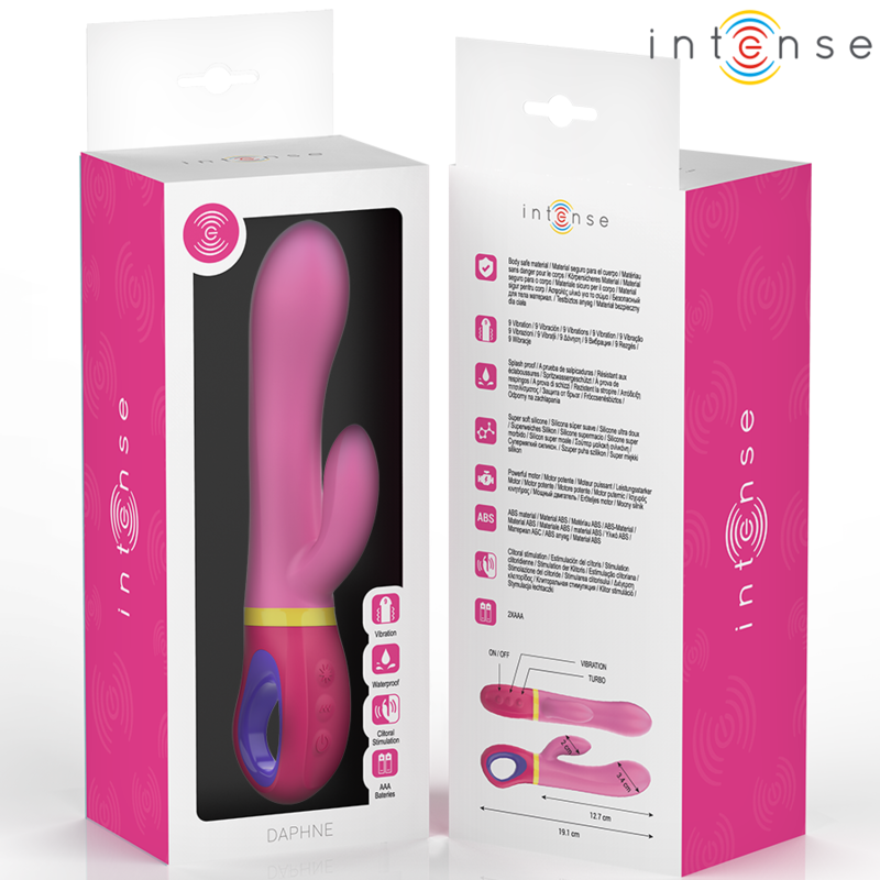 INTENSO - VIBRADOR DAPHNE RABBIT ROSA