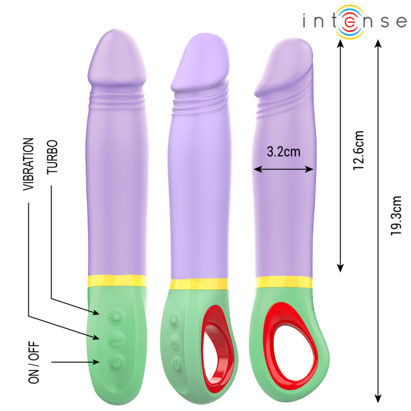 INTENSO - VIBRADOR VELMA CLASSIC ROXO