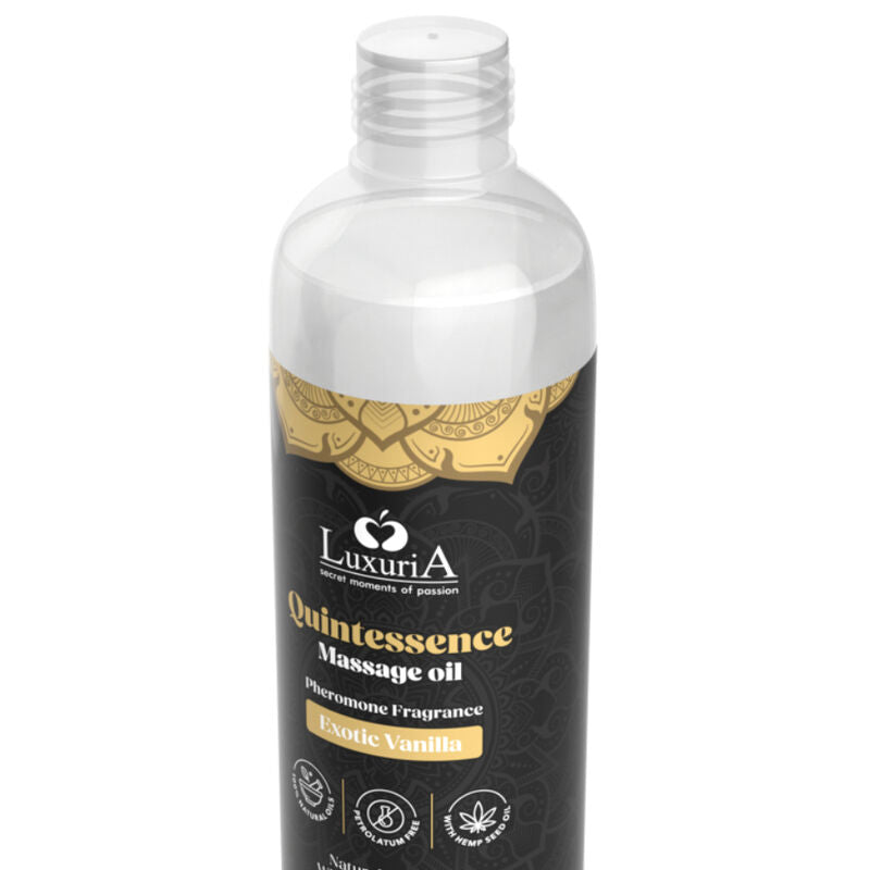 INTIMATELINE LUXURIA - ÓLEO DE MASSAGEM EXÓTICO DE BAUNILHA 150 ML