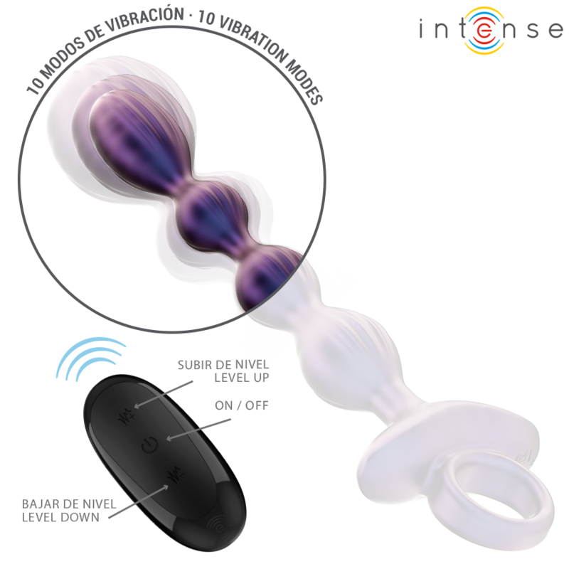 INTENSE - JACKIE PLUG ANAL VIBRATOR MODEL 1 REMOTE CONTROL