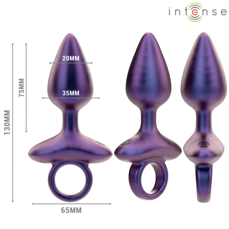 INTENSE - MICHAEL ANAL PLUG VIBRATOR MODEL 2 REMOTE CONTROL