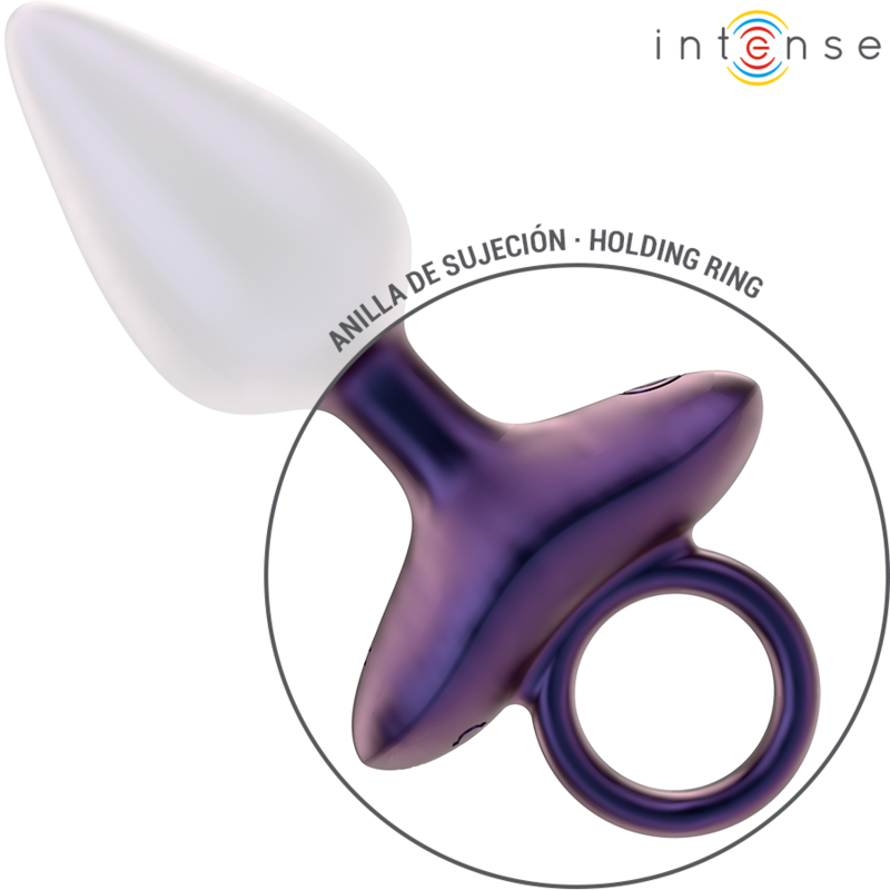 INTENSO - MICHAEL VIBRADOR ANAL PLUG MODELO 2 CONTROLE REMOTO