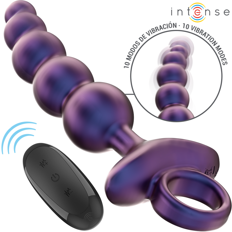 INTENSE - TITO ANAL PLUG VIBRATOR MODEL 3 REMOTE CONTROL