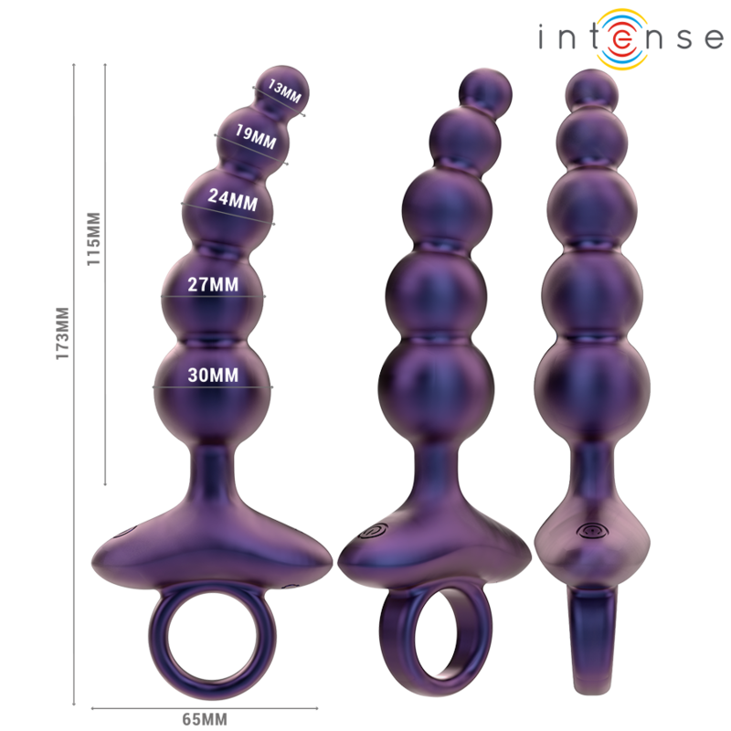 INTENSE - TITO ANAL PLUG VIBRATOR MODEL 3 REMOTE CONTROL