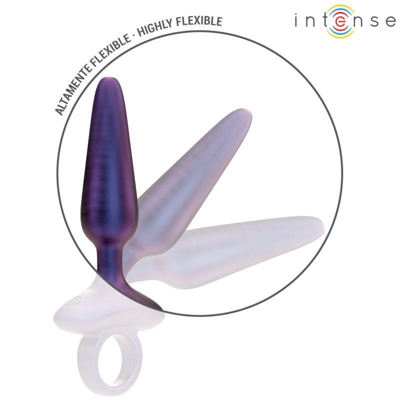 INTENSO - MARLON VIBRADOR ANAL PLUG MODELO 4 CONTROLE REMOTO