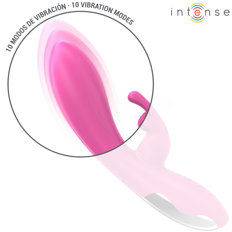 INTENSO - RANDALL VIBRADOR RABBIT 10 VIBRAÇÕES ROSA