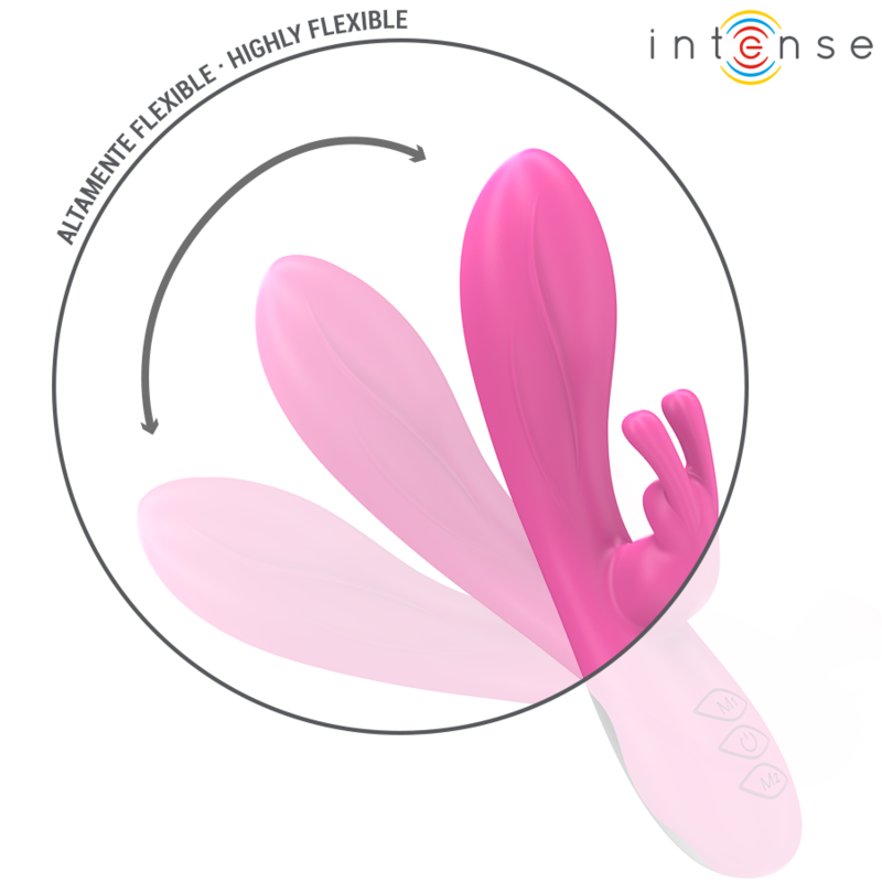 INTENSO - RANDALL VIBRADOR RABBIT 10 VIBRAÇÕES ROSA