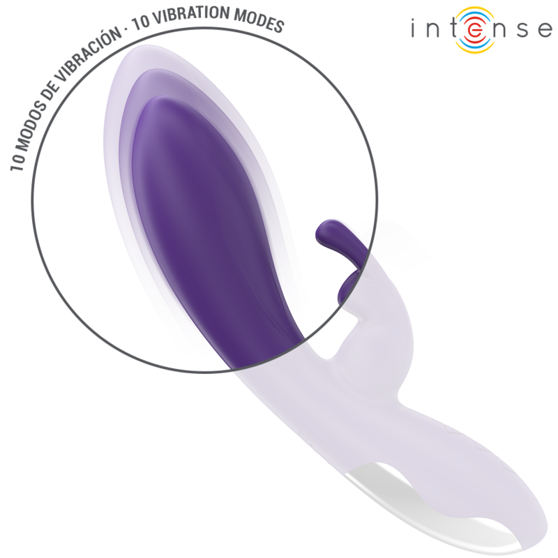 INTENSO - RANDALL VIBRADOR RABBIT 10 VIBRAÇÕES ROXO