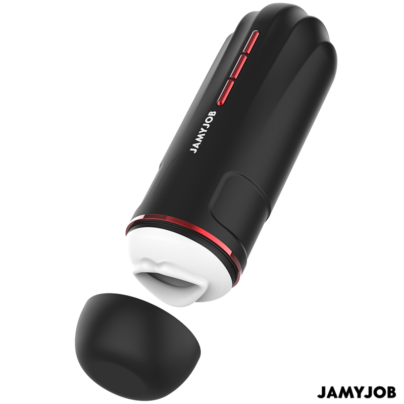 JAMYJOB - MEGABITE AUTOMATIC MOUTH MASTURBATOR 5 SUCTION AND VIBRATION MODES