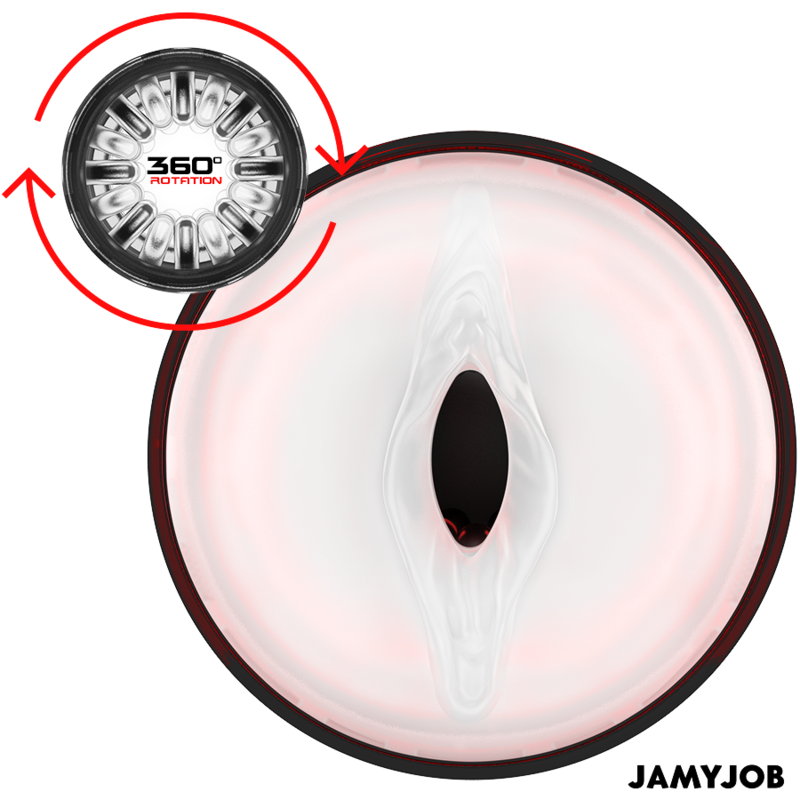 JAMYJOB - STORM AUTOMATIC VAGINA MASTURBATOR 10 ROTATION AND THRUST MODES