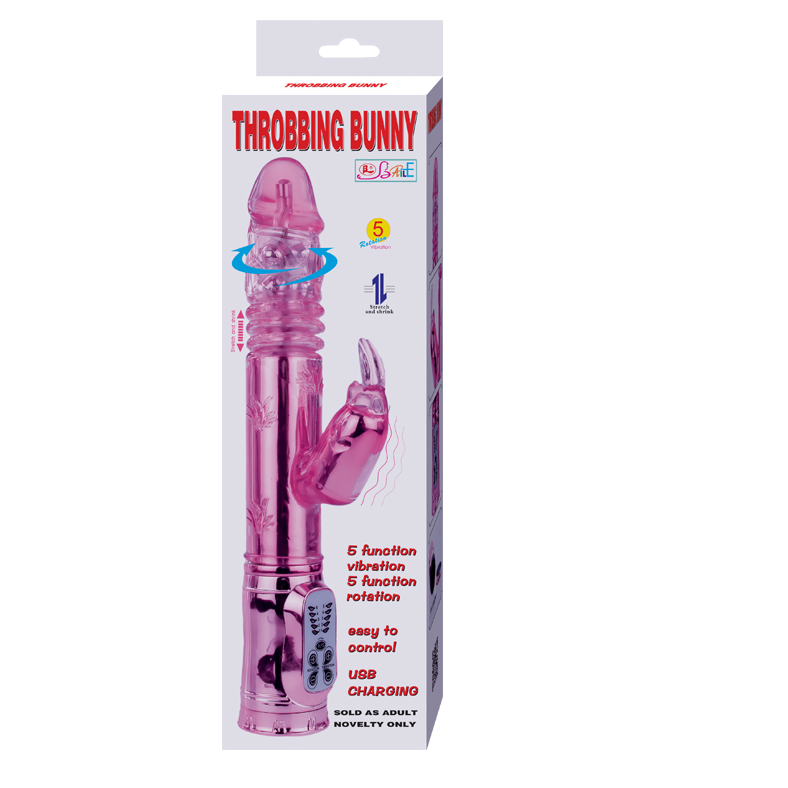 DANCE - THROBBING BUNNY RAMPANT ROTATOR ROSA