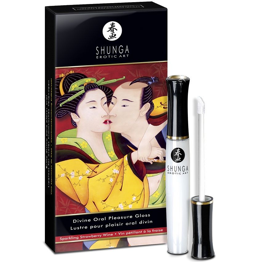 SHUNGA - BRILHO LABIAL DIVINO MORANGO E CAVA