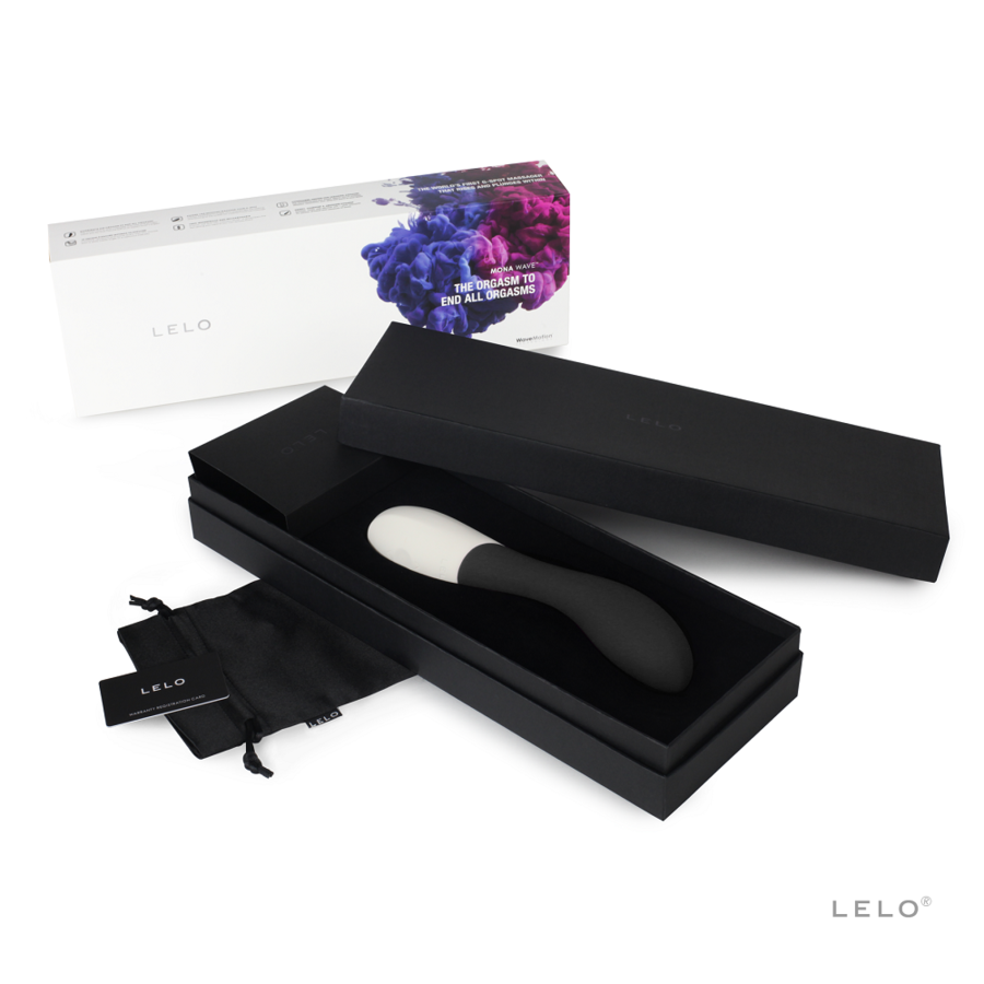 LELO - MONA WAVE BLACK VIBRATOR 