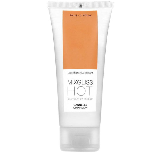 MIXGLISS - LUBRIFICANTE COM EFEITO CALOR SABOR CANELA 70ML