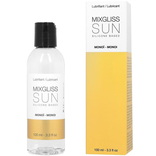 MIXGLISS - LUBRIFICANTE À BASE DE SILICONE MONOI AROMA 100ML