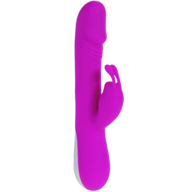 PRETTY LOVE - VIBRADOR DE FLERTE COM ESTIMULADOR DE CLITÓRIS ROBERT