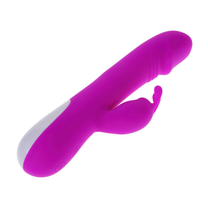 PRETTY LOVE - VIBRADOR DE FLERTE COM ESTIMULADOR DE CLITÓRIS ROBERT