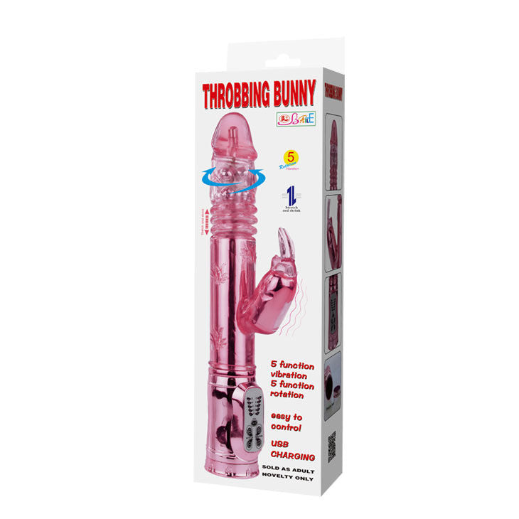 DANCE - THROBBING BUNNY RAMPANT ROTATOR ROSA