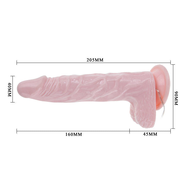 DANÇA - SUPER ROTA DONG DILDO REALISTA 20,5 CM 