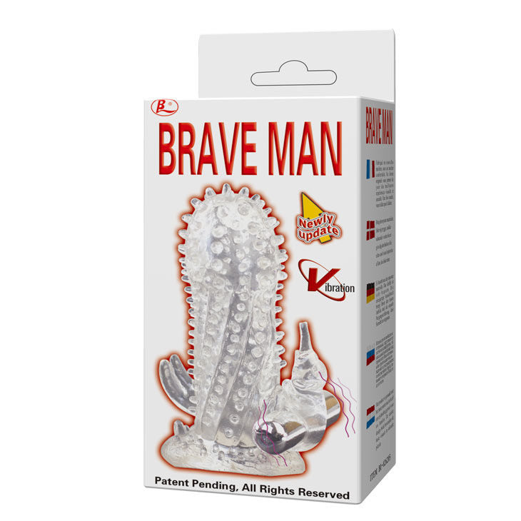 DANCE - BRAVE MAN RABBIT VIBRATOR PENIS EXTENSION 