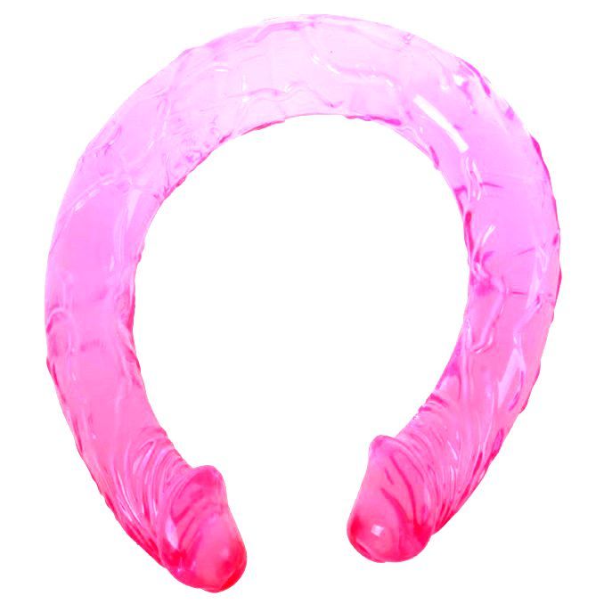 DANCE - PINK DOUBLE DONG 44.5 CM