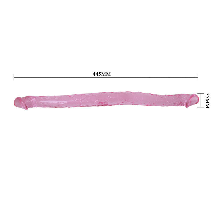 DANCE - PINK DOUBLE DONG 44.5 CM