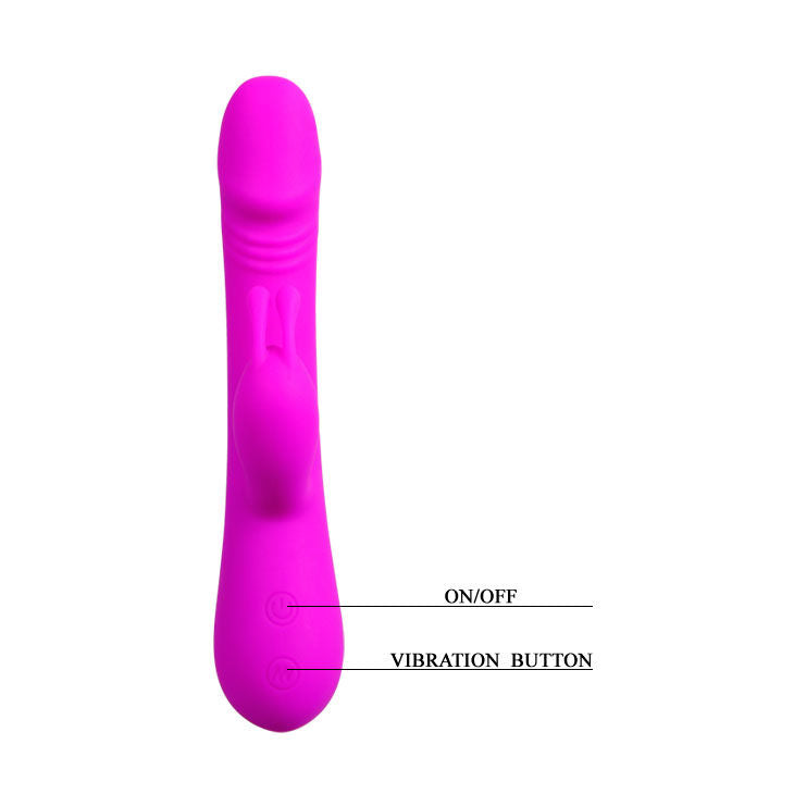 PRETTY LOVE - VIBRADOR DE FLERTE COM COELHO CLEMENT