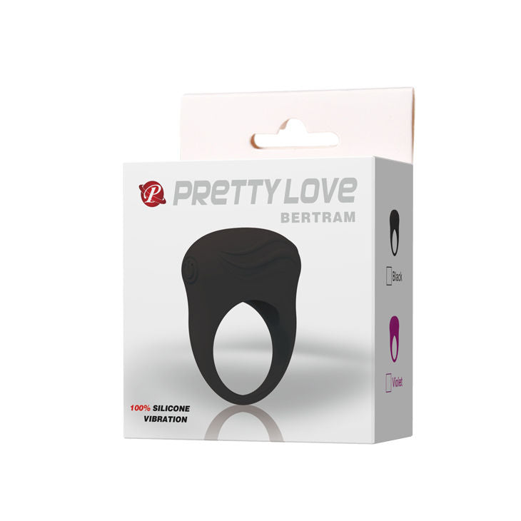 PRETTY LOVE - BERTRAM BLACK VIBRATING RING