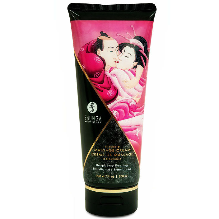 SHUNGA - CREME DE MASSAGEM DE FRAMBOESA 200 ML