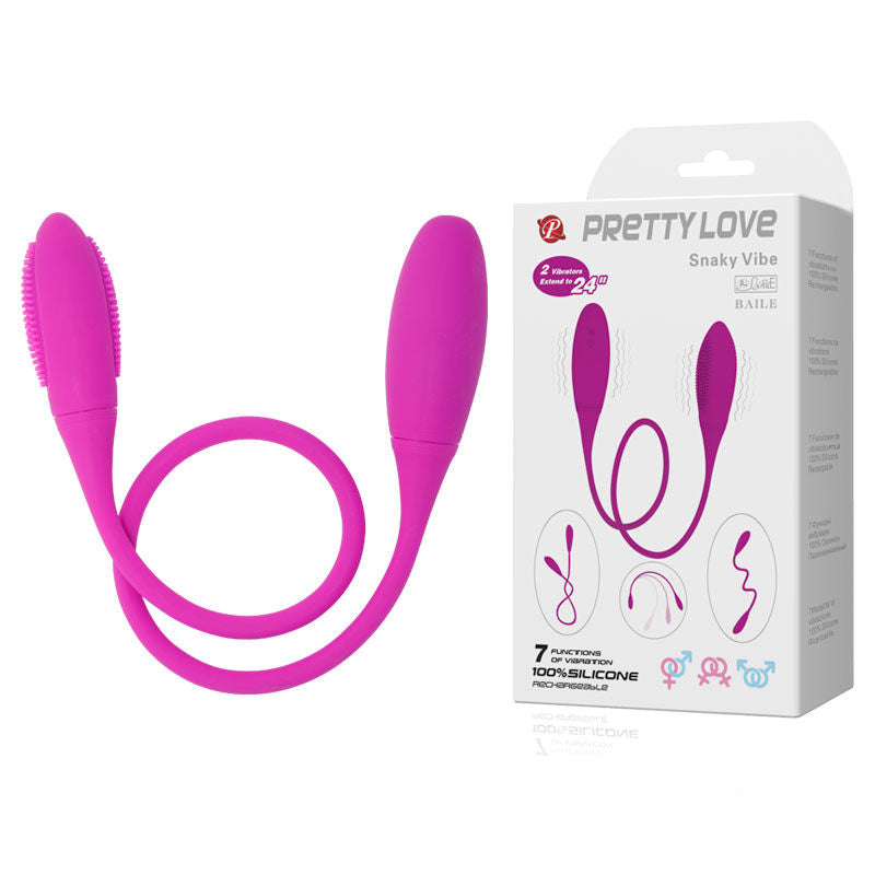 PRETTY LOVE - VIBRADOR SNAKY DELUXE 7 V