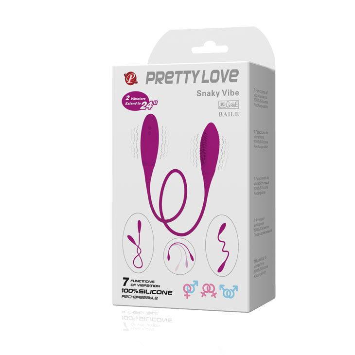 PRETTY LOVE - VIBRADOR SNAKY DELUXE 7 V