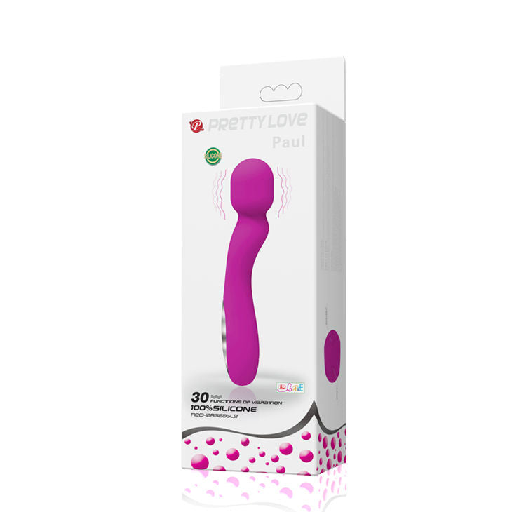 PRETTY LOVE - SMART PAUL LILAC RECHARGEABLE MASSAGER