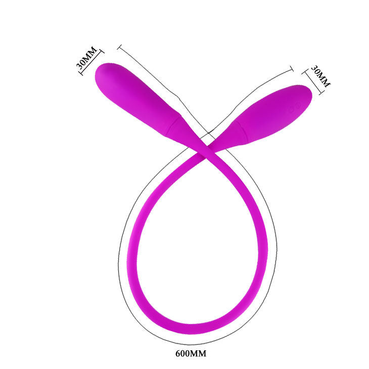 PRETTY LOVE - VIBRADOR SMART SNAKY VIBE 7 V + 3 CÓCEGAS 