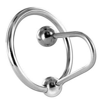 METAL HARD - GLANDES RING WITH PLUG