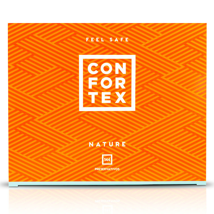 CONFORTEX - NATURE CONDOMS BOX 144 UNITS