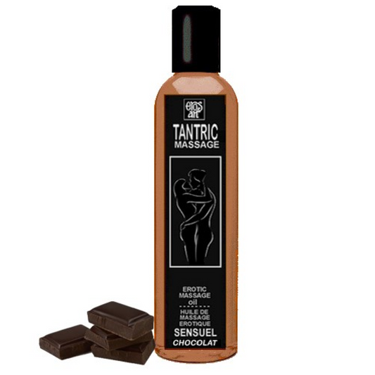 EROS-ART - ÓLEO DE MASSAGEM NATURAL TÂNTRICO E AFRODISÍACO DE CHOCOLATE 30 ML