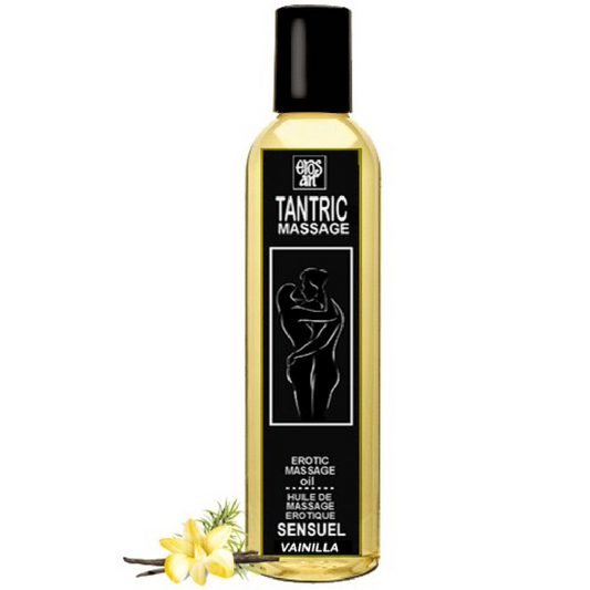 EROS-ART - ÓLEO DE MASSAGEM TÂNTRICA NATURAL E AFRODISÍACO BAUNILHA 30 ML