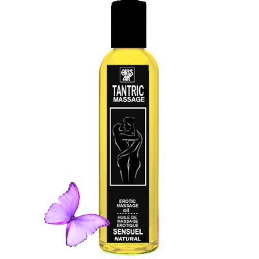 EROS-ART - ÓLEO DE MASSAGEM TÂNTRICA NEUTRO E AFRODISÍACO NATURAL 30 ML