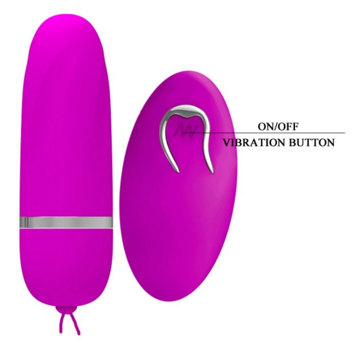 PRETTY LOVE - DEBBY VIBRATING EGG WITH REMOTE CONTROL