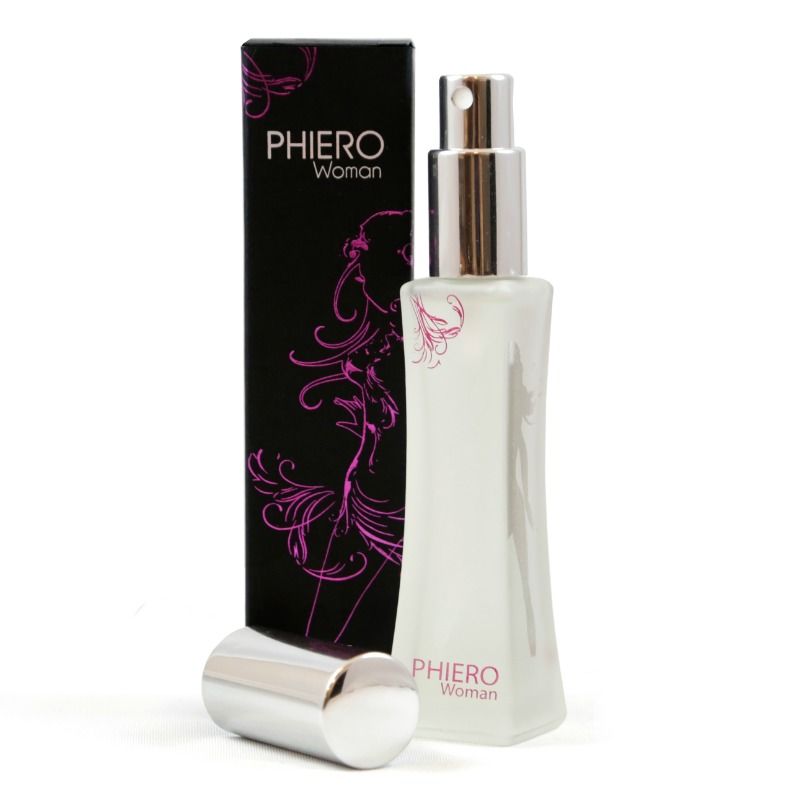 500 COSMÉTICOS - PHIERO WOMAN PERFUME FEROMONAS MULHERES 30 ML