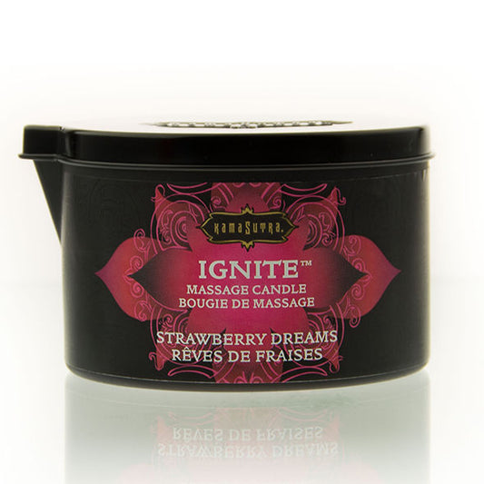 KAMASUTRA - VELA DE MASSAGEM STRAWBERRY DREAMS 170 GR