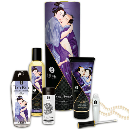 SHUNGA - KIT DE COLEÇÃO DE PRAZERES CARNAIS