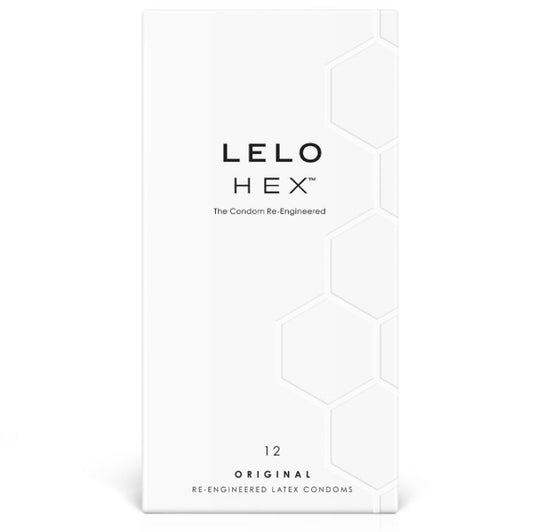 LELO - CAIXA DE PRESERVATIVOS HEX 12 UNIDADES