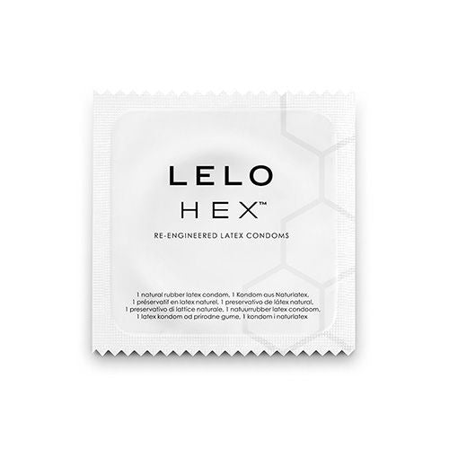 LELO - CAIXA DE PRESERVATIVOS HEX 12 UNIDADES