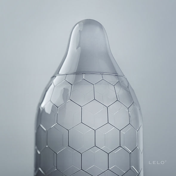 LELO - CAIXA DE PRESERVATIVOS HEX 12 UNIDADES