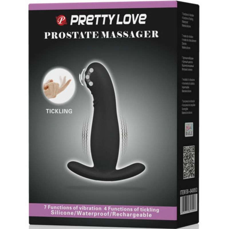 PRETTY LOVE - MASSAGEADOR DE PRÓSTATA COM VIBRAÇÃO